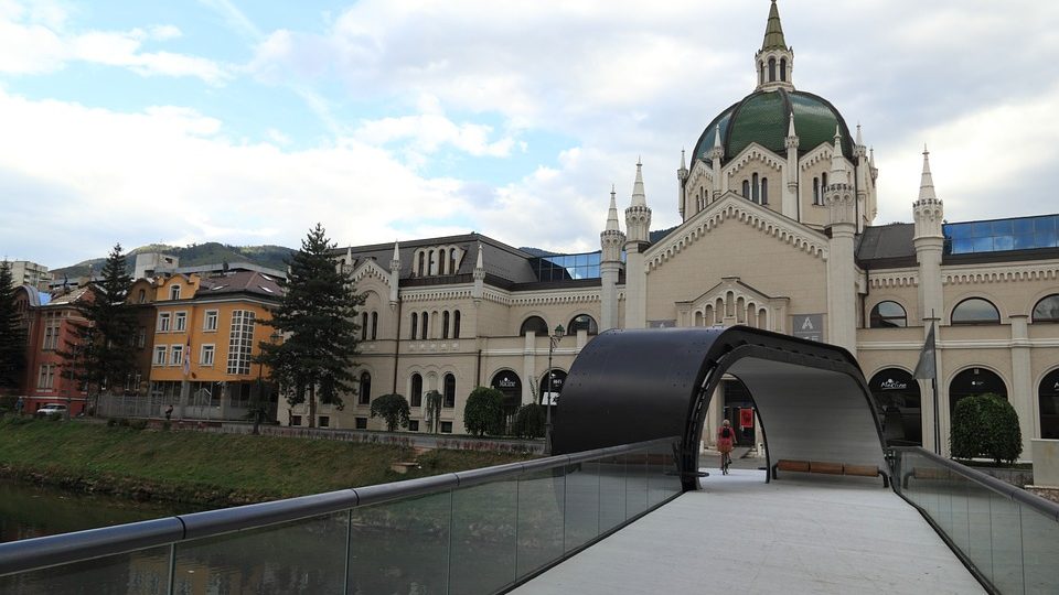 Loop Bridge Hezegovina Building Bosnia Sarajevo